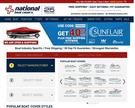 website thubmnail of National Boat Covers