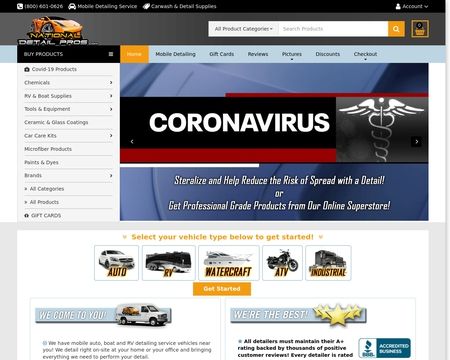 website thubmnail of National Detail Pros