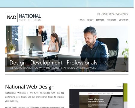 website thubmnail of National Web Design