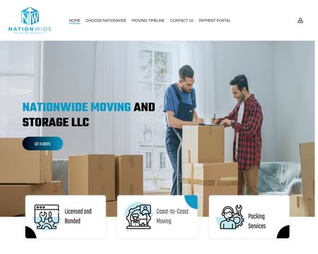 website thubmnail of Nationwide Moving and Storage LLC