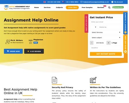 Nativeassignmenthelp.co.uk