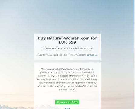 website thubmnail of Natural-Woman