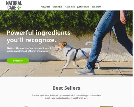 Natural Care Pet Products Online