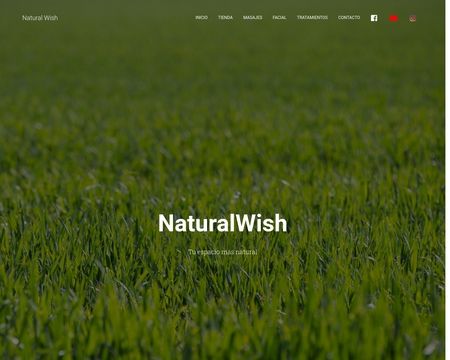 website thubmnail of Naturalwish.es