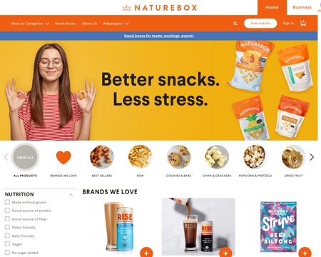 website thubmnail of NatureBox
