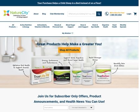 website thubmnail of NatureCity