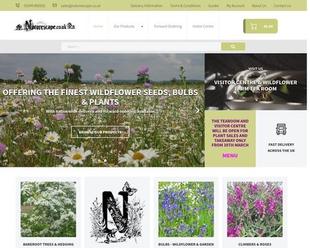 website thubmnail of Naturescape.co.uk