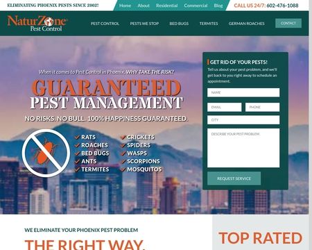 website thubmnail of Naturzonepest