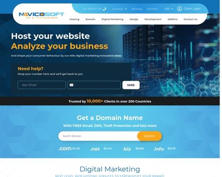 website thubmnail of Navicosoft