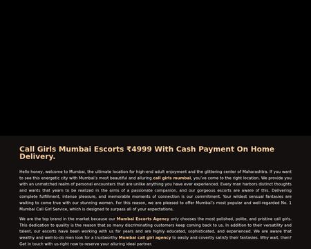 website thubmnail of Navimumbaicallgirl.in