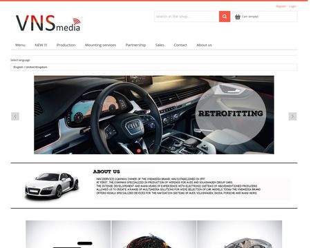 website thubmnail of VNS Media