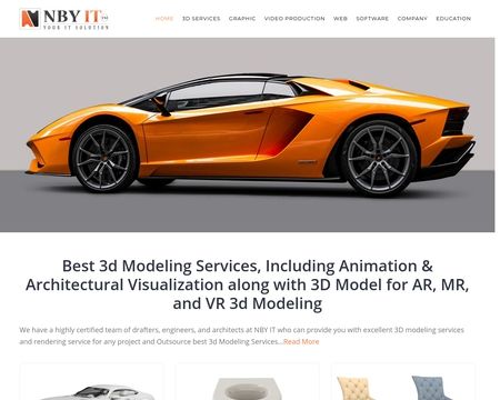 website thubmnail of NBY IT Solution
