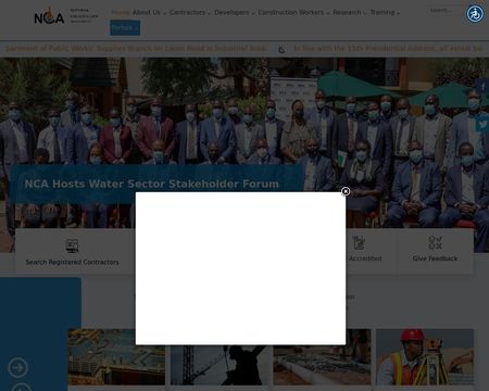 website thubmnail of National Construction Authority