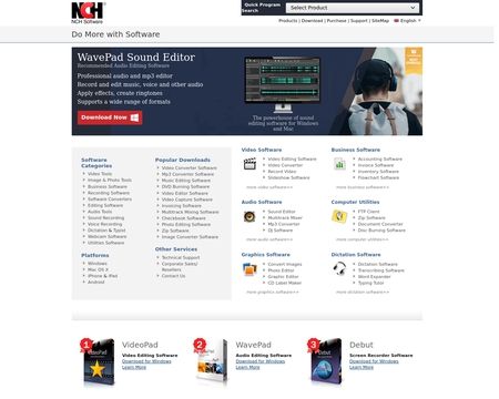website thubmnail of NCHSoftware