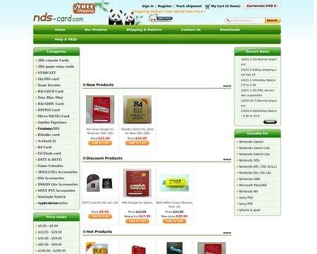 website thubmnail of NDS Card Supplier