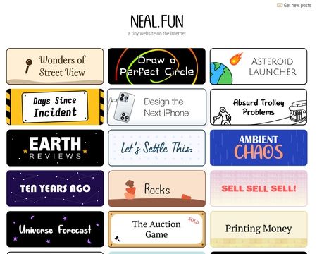 website thubmnail of Neal.fun