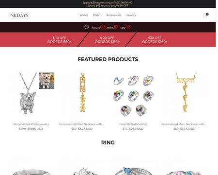 website thubmnail of Name Necklace