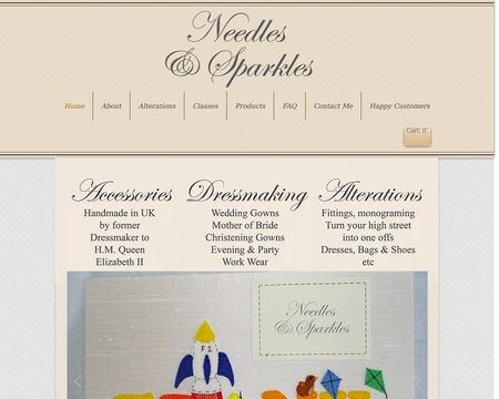website thubmnail of NeedlesAndSparkles