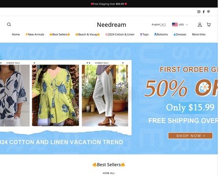 website thubmnail of Needream