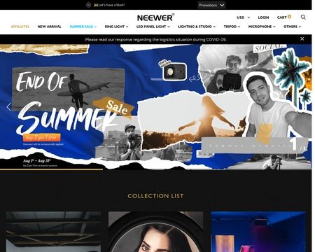 website thubmnail of Neewer