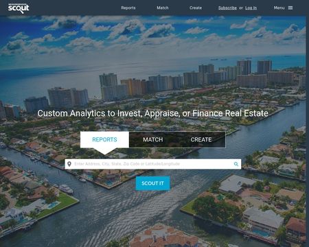 website thubmnail of Neighborhood Scout