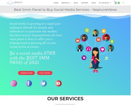 website thubmnail of Neptuneviews