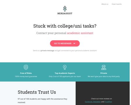 website thubmnail of Nerd Assist