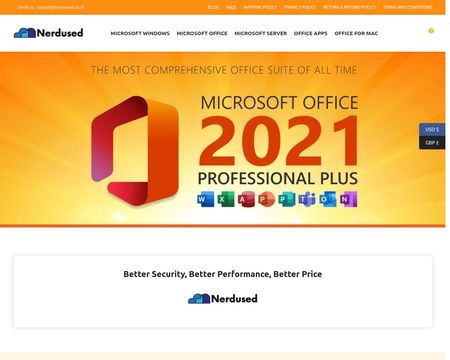 website thubmnail of Nerdused.co.uk