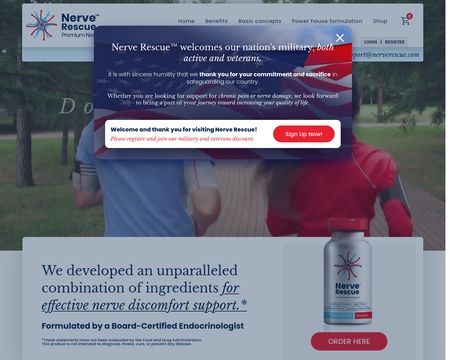 website thubmnail of Nerverescue