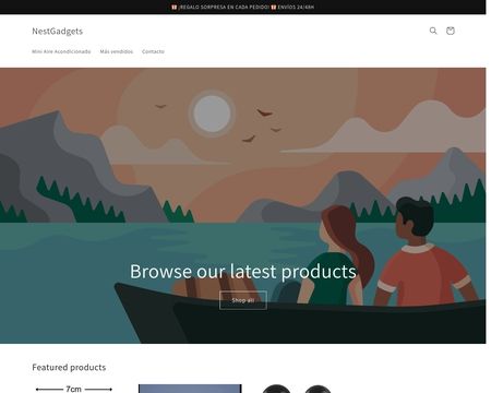 website thubmnail of Nestgadgets