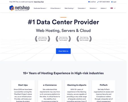 website thubmnail of NetShop ISP