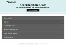 Thumbnail of Neverhealthier.com