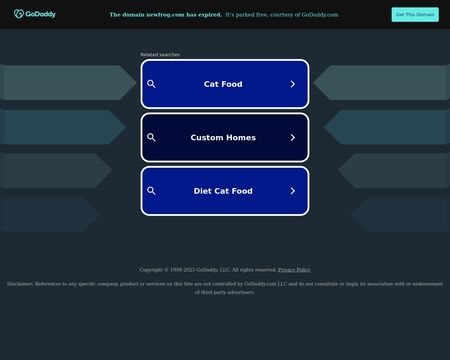 website thubmnail of NewFrog
