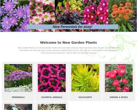 website thubmnail of New Garden Plants