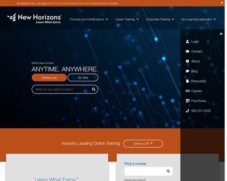 website thubmnail of New Horizons Computer Learning Centers, Chicago