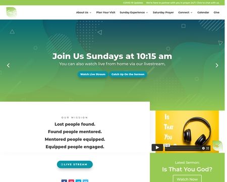 website thubmnail of New Life Fellowship