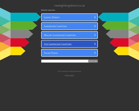 website thubmnail of Newlightingdirect.co.uk