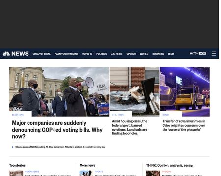 website thubmnail of Newsvine