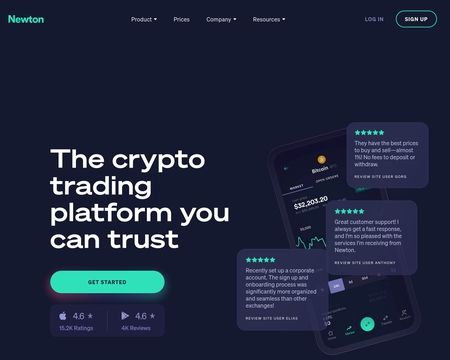 website thubmnail of Newton.co