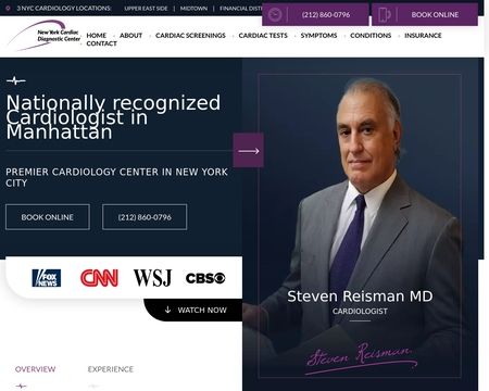 website thubmnail of New York Cardiac Diagnostic Center