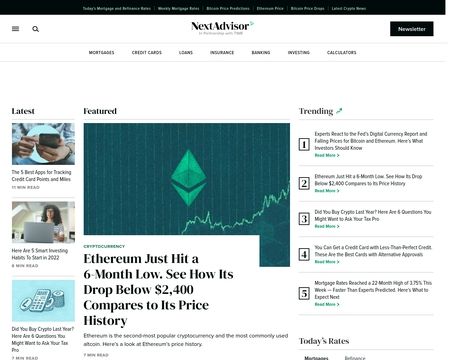 website thubmnail of NextAdvisor