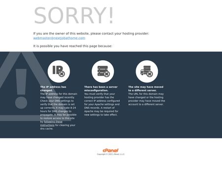website thubmnail of Next Job at Home