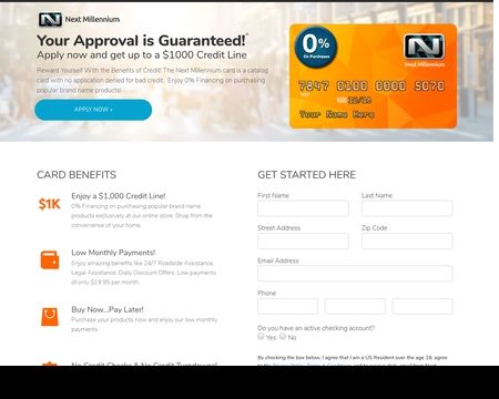 website thubmnail of NextMilleniumCard