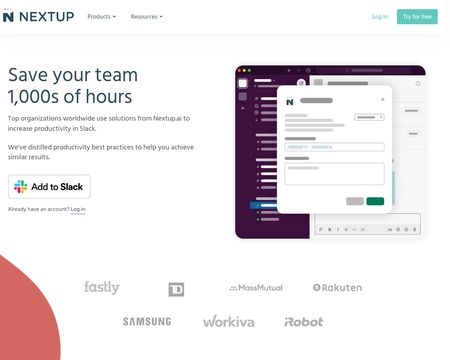 website thubmnail of Nextup.ai