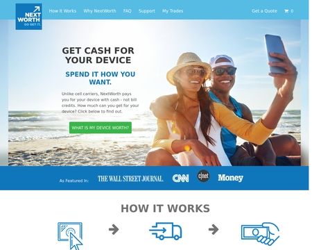 website thubmnail of NextWorth