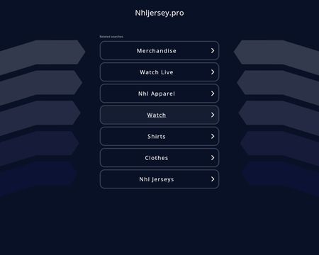 website thubmnail of NHLJERSEY.pro