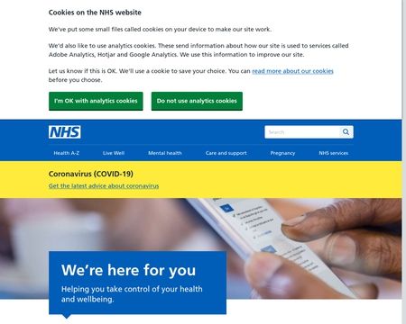 website thubmnail of NHS