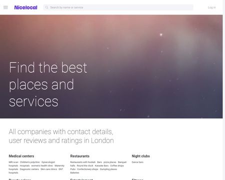 website thubmnail of Nicelocal