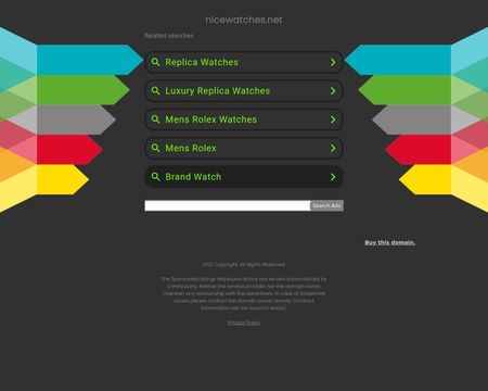 website thubmnail of NiceWatches.net