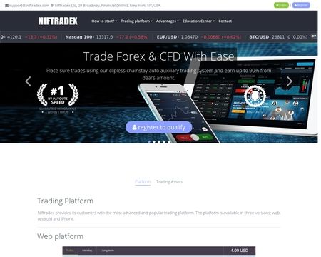 website thubmnail of Niftradex